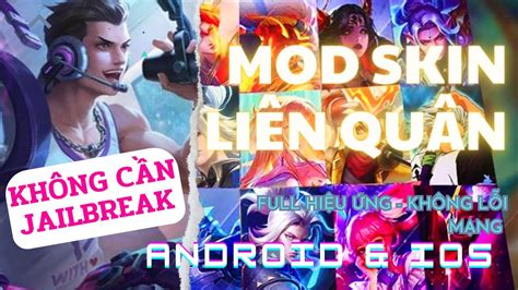 Mod Full Skin HOT PICK mùa Mới Nhất V Android IOS Dz LQ YouTube