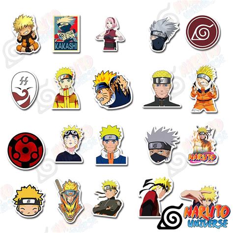 100PCS Naruto Stickers Cool Sticker Kids Toy | Naruto store