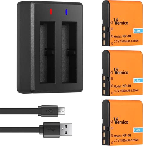 Buy Vemico Np Lb Battery Charger Pack Mah Replacement