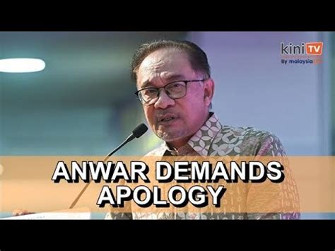 Anwar Sends Legal Letter To Muhyiddin Demands Apology YouTube