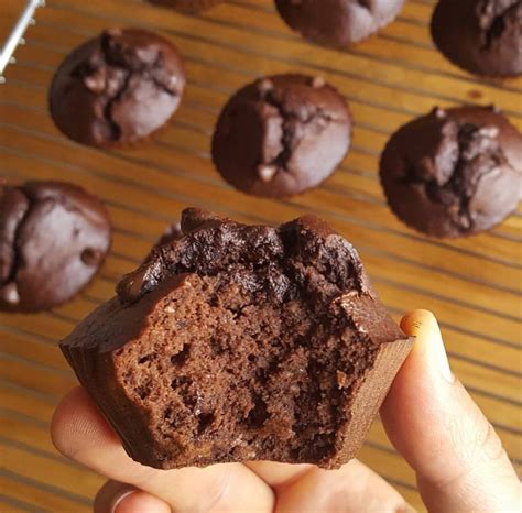 Recipe Black Bean Chocolate Protein Muffins Hayley Plummer