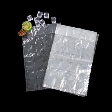 Wholesale Clear LDPE Disposable Ice Cube Packaging Bag Suppliers