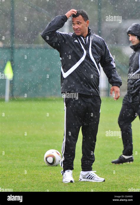 Ruud Gullit Training With His New Club Fc Terek Grozny At A Training