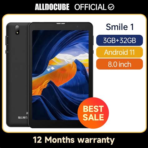 Alldocube Smile 1 Tablet 8 Inch Android 11 Os 3gb Ram And 32gb Rom 4g