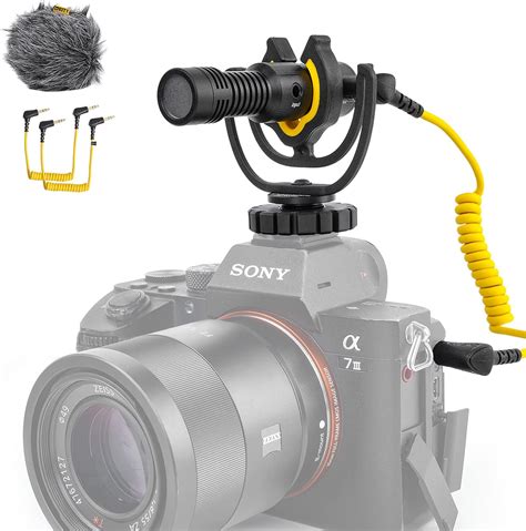 Deity V-Mic D4 Mini Compact On-Camera Microphone with Rycote Lyre Shock ...
