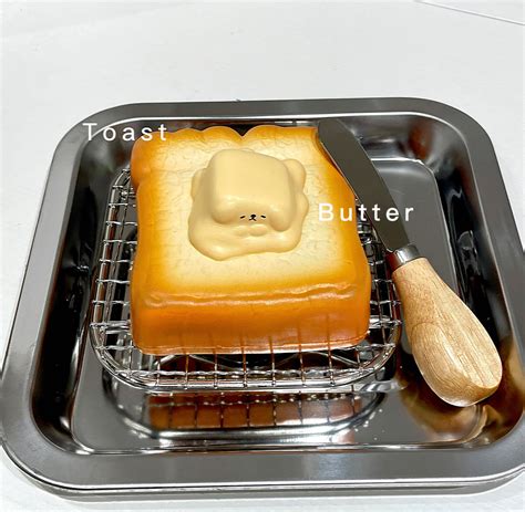 Dog Butter Toast Squishy – taketherare