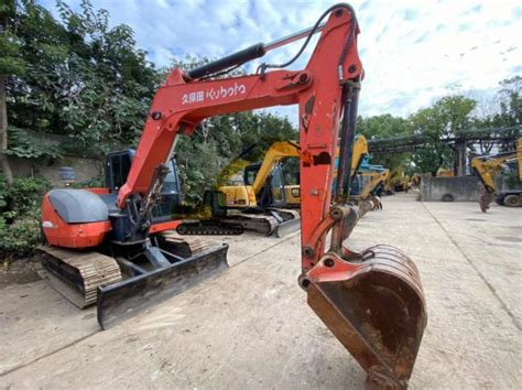 2017 Digger Second Hand Kubota KX185 KX183 Kubota 8 Ton Excavator Mini