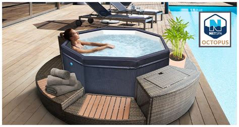 Spa Semi Rigide Octopus Netspa Avec Mobilier Places Piscine Center