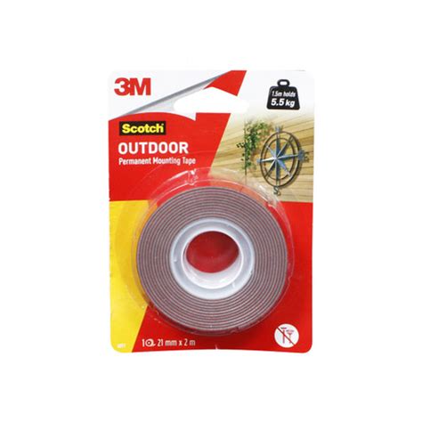 Jual Double Tape 3m Scotch Outdoor Permanent Mounting Tape 4011 55kg