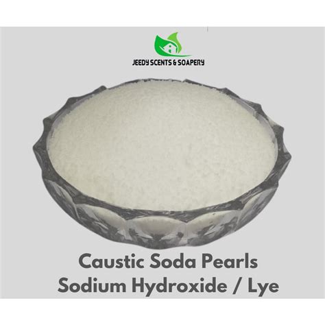 Caustic Soda Pearls Naoh Sodium Hydroxide Lye Shopee Philippines