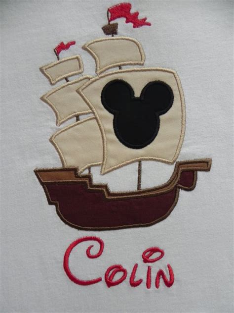 Mickey Mouse Silhouette Pirate Ships And Ships On Pinterest