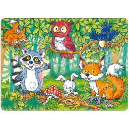 Mini Puzzle Lutz Mauder Tiere Des Waldes 24 Teile Ilovejesus Ch