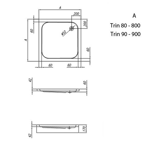 Cadita De Dus Patrata Kolpasan Trin Acril 80 Cm Cu Masca La Pretul