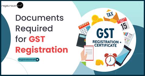 Documents Required For Gst Registration