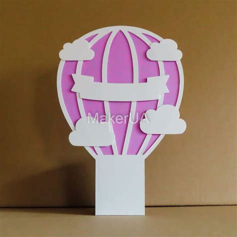 Hot Air Balloon Baby Shower Party Backdrop Christening Etsy