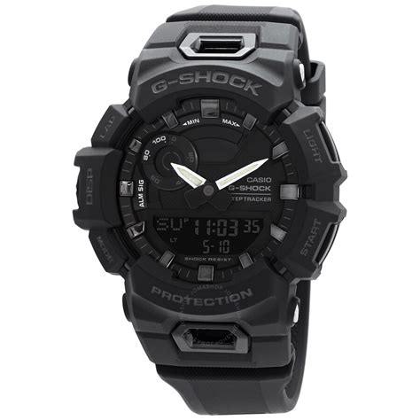 Casio G Shock Alarm Quartz Analog Digital Black Dial Men S Watch GBA