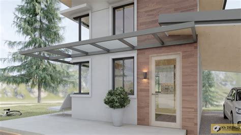 Small Modern Two Storey House with Elegant Interior - House Design Concepts