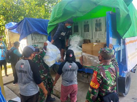 Kodim Tanjung Selor Bersama Polres Bulungan Kawal Pendistribusian