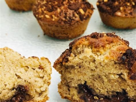 Muffins cœur chocolat sans gluten et sans lactose Recette par