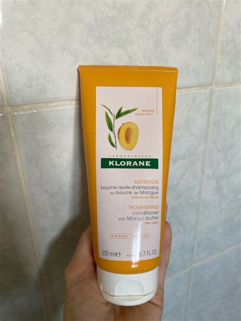 Klorane Baume Apr S Shampooing Beurre De Mangue Ml Inci Beauty