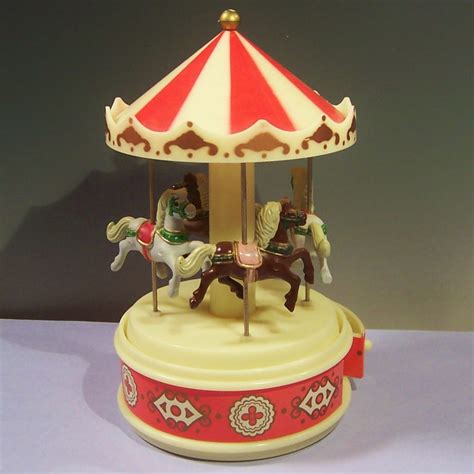 Vintage Carousel Merry Go Round Music Box From Ruthsredemptions On Ruby