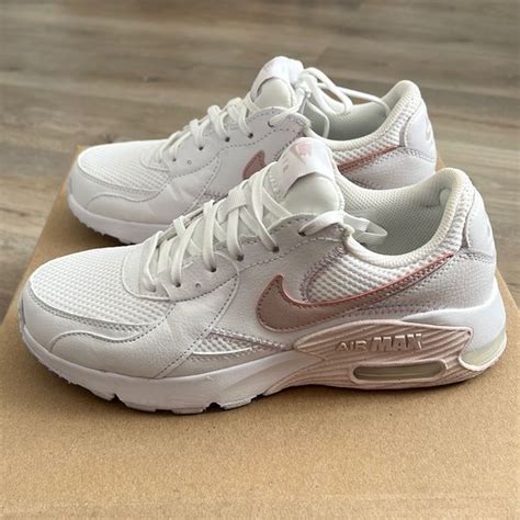 NIKE Women’s Air Max Excee - Pink and White in 2023 | Pink nike shoes ...