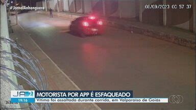 JA 2ª Edição Motorista de aplicativo é esfaquedo em Valparaíso de