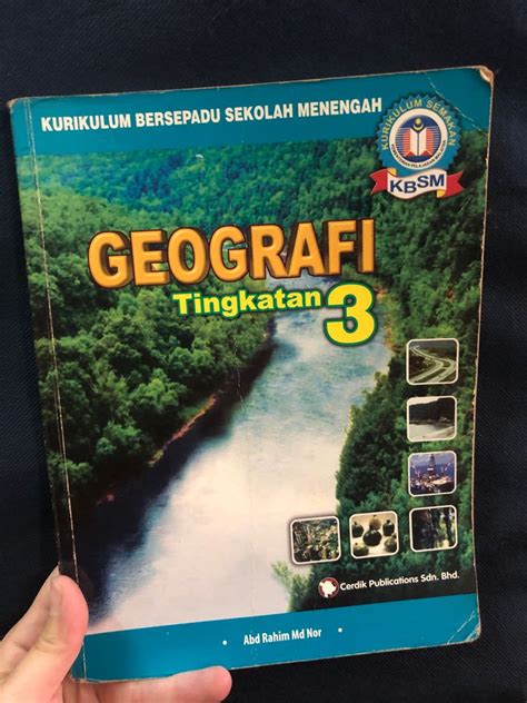 Buku Teks Geografi Tingkatan Hobbies Toys Books Magazines