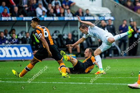 Gylfi Sigurdsson Swansea City Takes Fall Editorial Stock Photo Stock