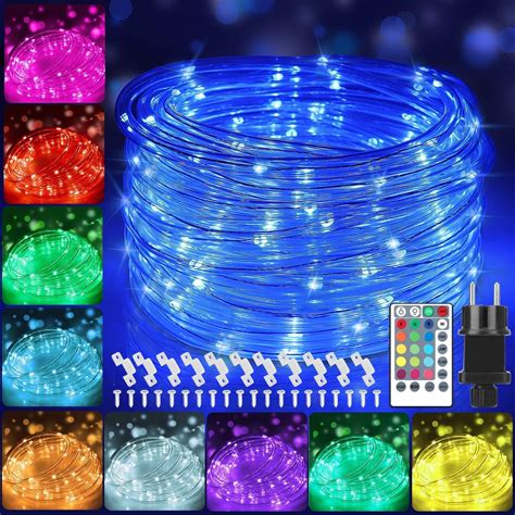 Starryever M Bunt Led Lichtschlauch Au En Wasserdicht Led Bunt