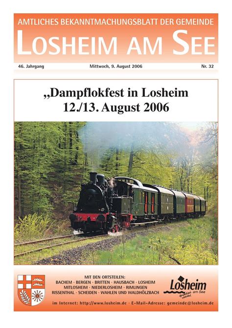 osheim am ee - Gemeinde Losheim am See