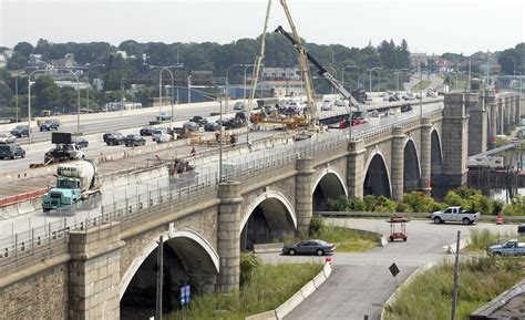 Busy Rhode Island bridge closed suddenly after structural problem found, and repair will take months