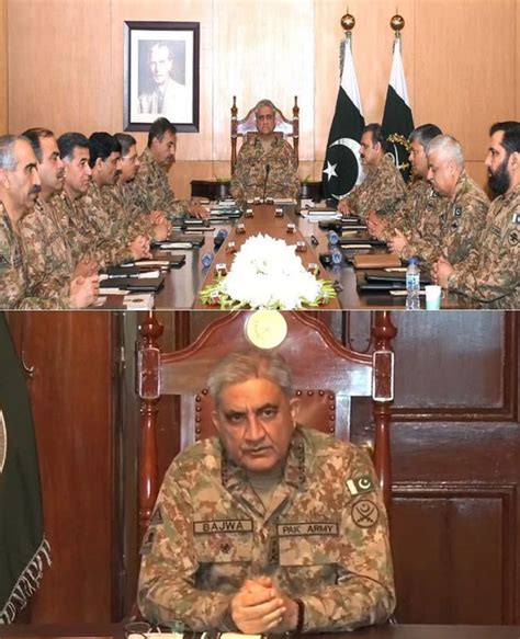 Th Corps Commanders Conference Was Held At Ghq Today General Qamar