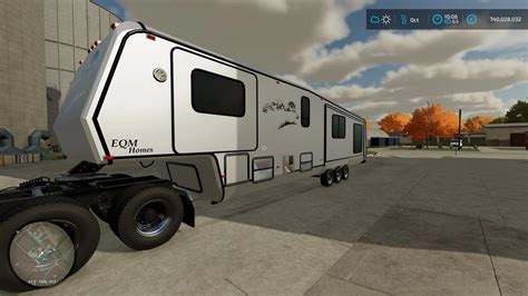 CUSTOM 5TH WHEEL CAMPER V1.0 – FS22 mod