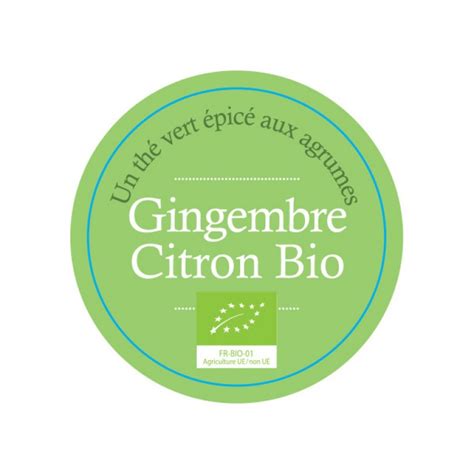 Gingembre Citron Bio