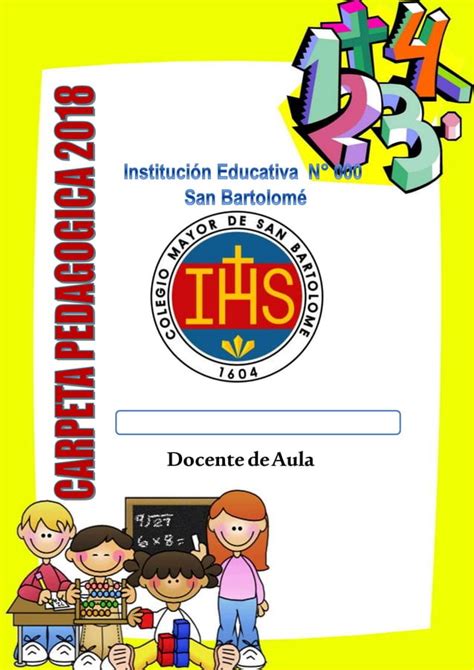 Carpeta Pedagogica De Primaria Pdf