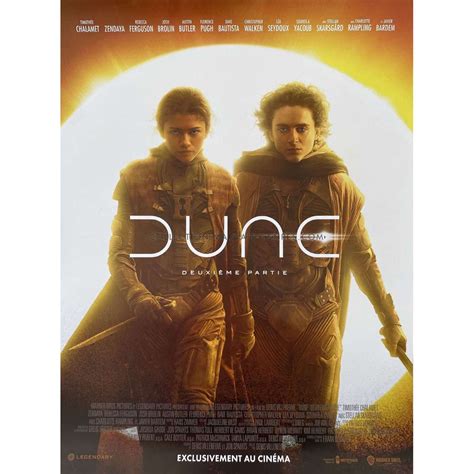 DUNE PART II French Movie Poster - 15x21 in. - 2024