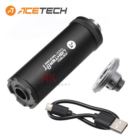 ACETECH Lighter BT Tracer Unit Black Rookie Airsoft Inspired By