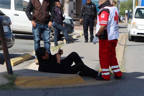 Hombre Se Fractura Al Caer En La Vía Pública Norte De Chihuahua