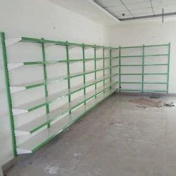 Aluminium Slotted Angle Supermarket Display Rack Height Feet Load