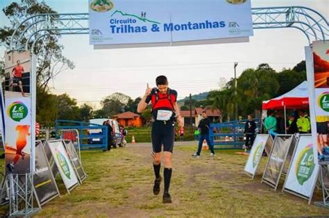 Atleta Tiago Perez conquista 2º lugar no Circuito Trilhas e Montanhas