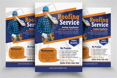 Roofing Service Provider Flyer