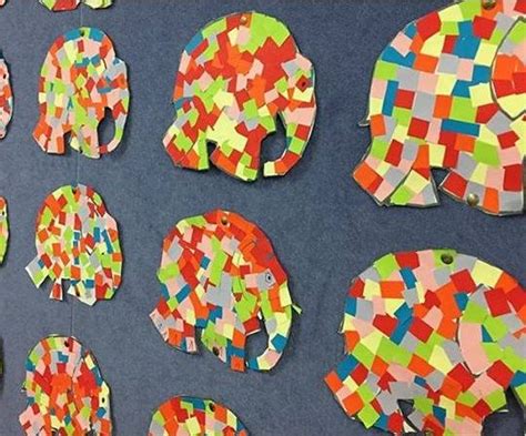 Pin on Elmer elephant craft and activities