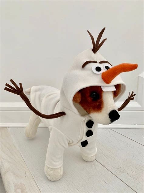 Olaf Costume Christmas Costume Dog Christmas Costume Snow | Etsy