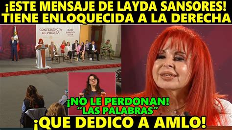 Mensaje De Layda Sansores Que Tiene Enloquecida A La Derecha No La