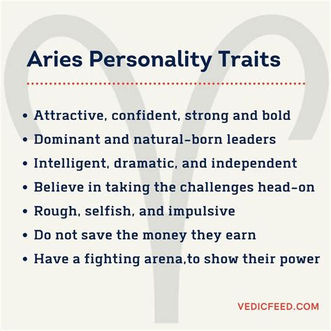 Aries Personality Traits And Characteristics Explained