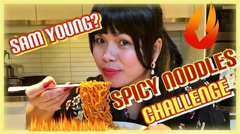 ANG BANGS NAHULOG SPICY NOODLES CHALLENGE ACCEPTED PART 2 SAMYANG