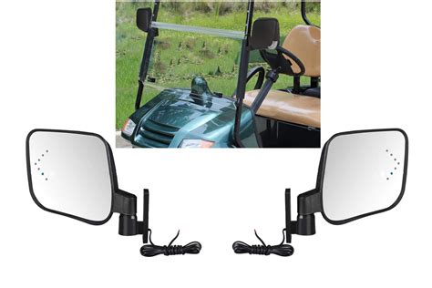 Buy Dr Acces Golf Cart Rear View Mirror With Led Turn Signal Golf