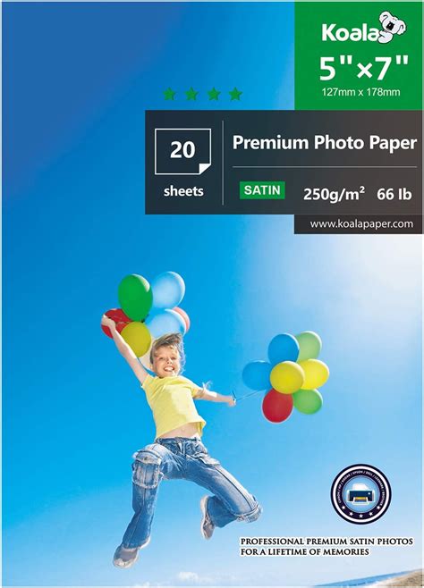 Koala Glossy Photo Paper X Inch X Cm Gsm Sheets With