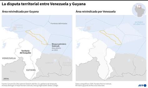 Esequibo ¿cómo Es El Nuevo Mapa De Venezuela Que Propone Nicolás